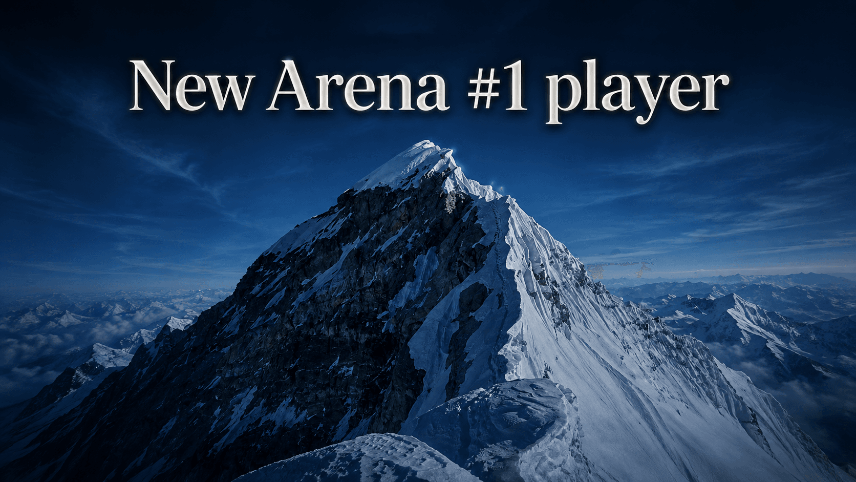 WILIEF Takes Arena Rank #1 After a 1,148-Game Climb