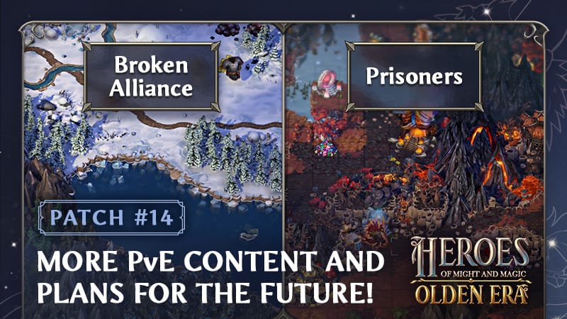 Olden Era Patch #14: New PvE Maps, Ranked Reset and Major PvP Reworks Teased
